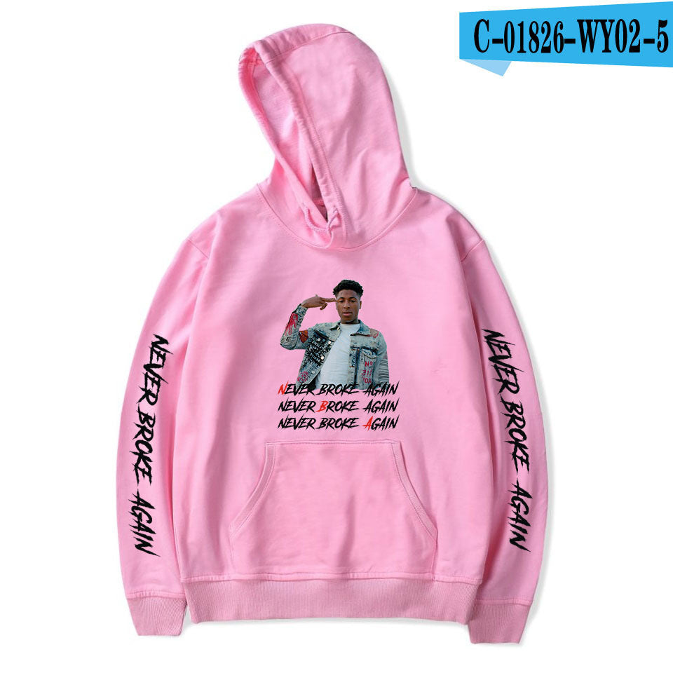 Never Broke Again Hoodie Trendy Men And Women Casual