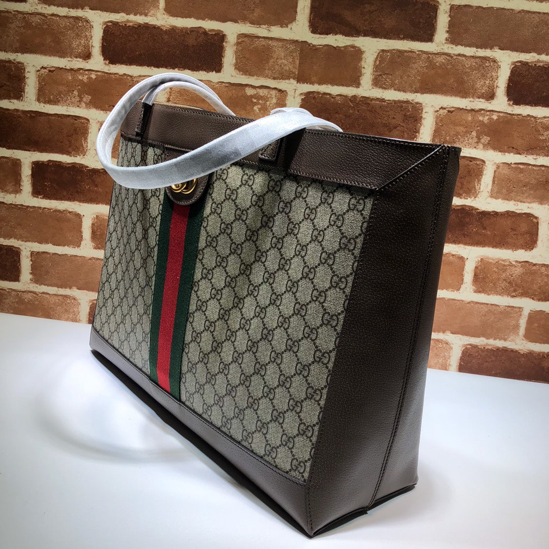 ＧＣＣＩ X DISNEY LARGE GG SUPREME THREE LITTLE PIGS OPHIDIA TOTE BAG