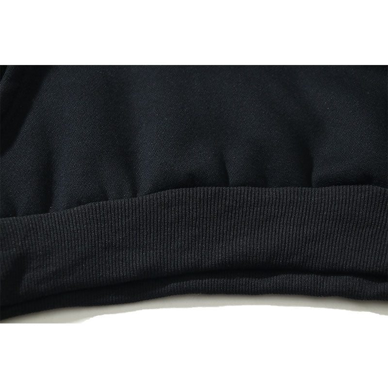 Kanye West Sunday Service Hoodie Smiley Face Puff Print Hip Hop Loose Fleece Lined