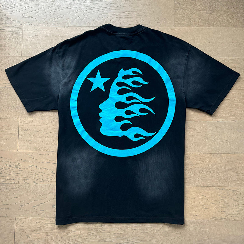 Hellstar T Shirts Washed Aging Process