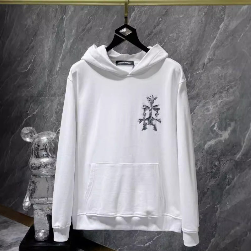 Chh Chrome Hearts Hoodie Sanskrit Casual Couples Autumn and Winter Hooded Sweater