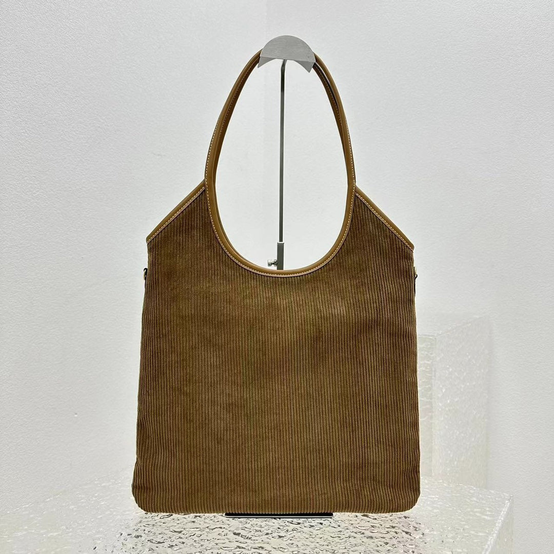 ＭＩ ＭＵ IVY CORDUROY BAG CINNAMON