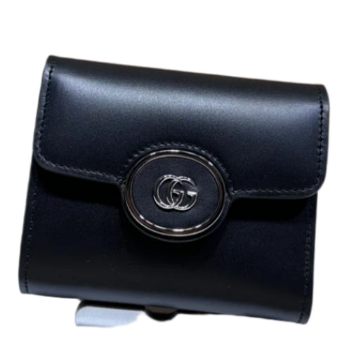 ＧＣＣＩ PETITE GG MEDIUM WALLET BLACK