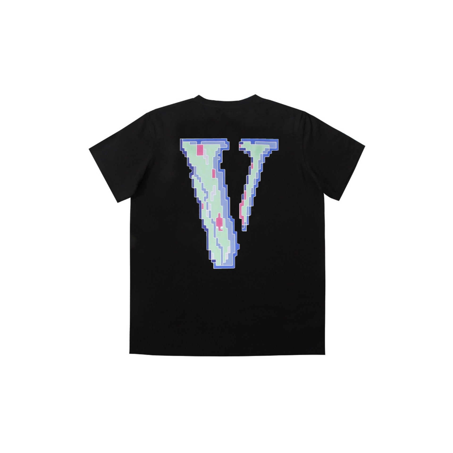 Vlone T Shirt Spring/Summer Print Crew Neck
