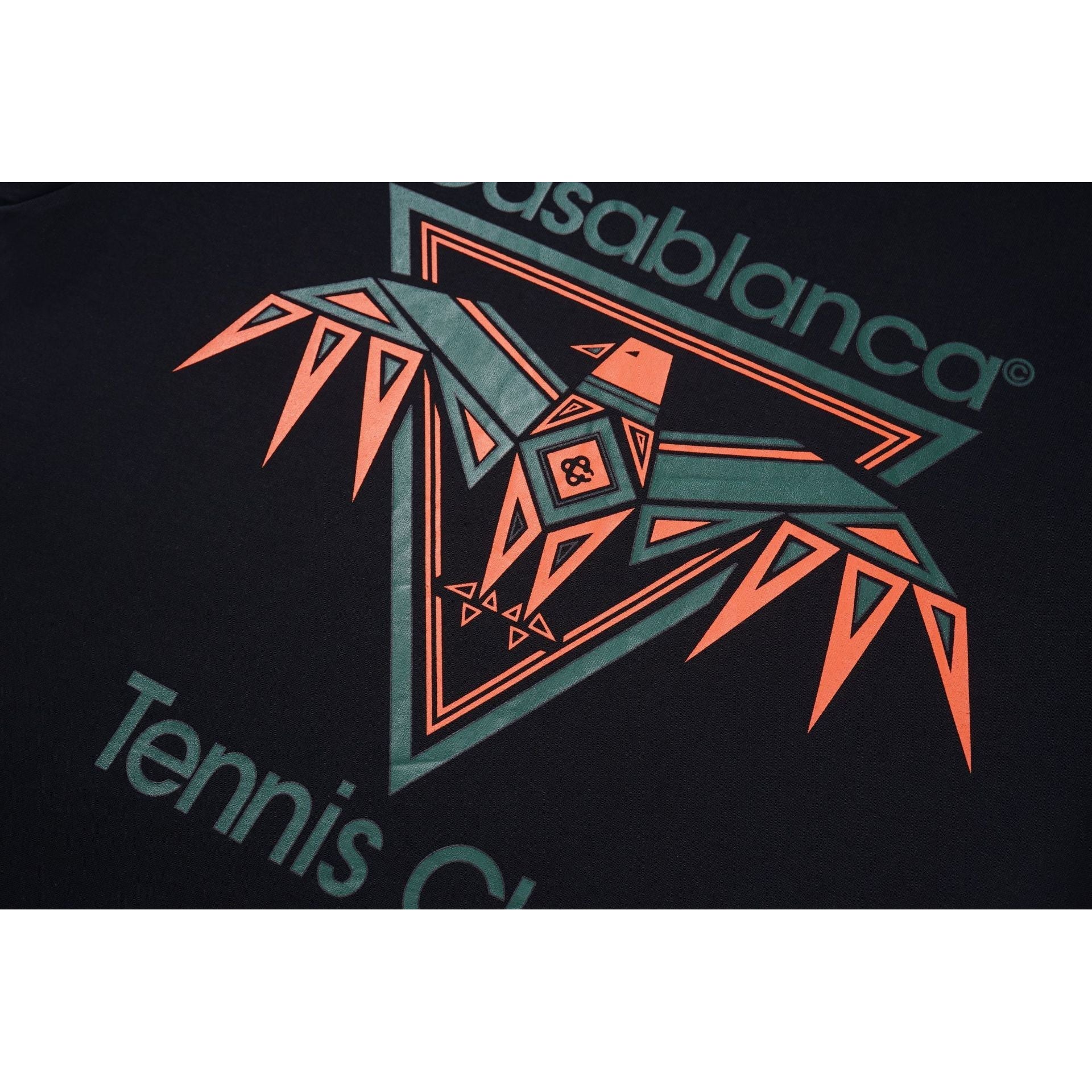 Casablanca T Shirts Fashion Loose Eagle Pattern Tee