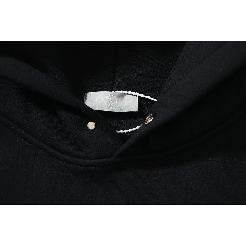 Kanye West Sunday Service Hoodie Panther Printing Plus Velvet Loose-Fitting Hoodie