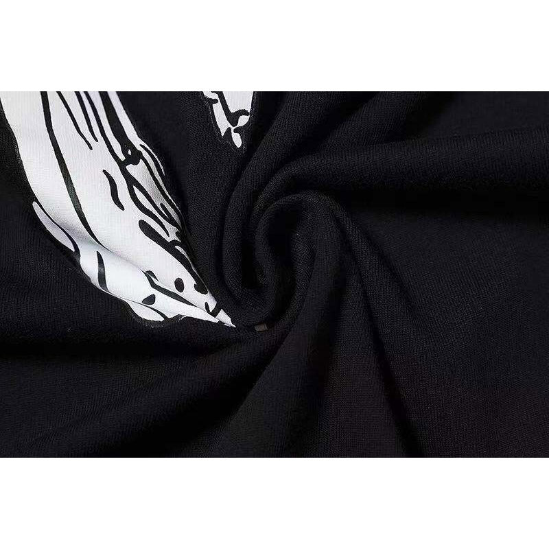 Vlone Hoodie Crew Neck Pullover Sweatshirt Big V Hip Hop Long Sleeve Trendy Men And Women Long T Sweater