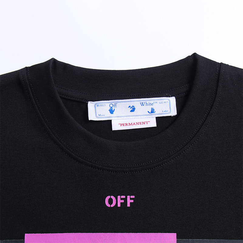 Off White T Shirts Religious Angel Oil Painting Short Sleeves