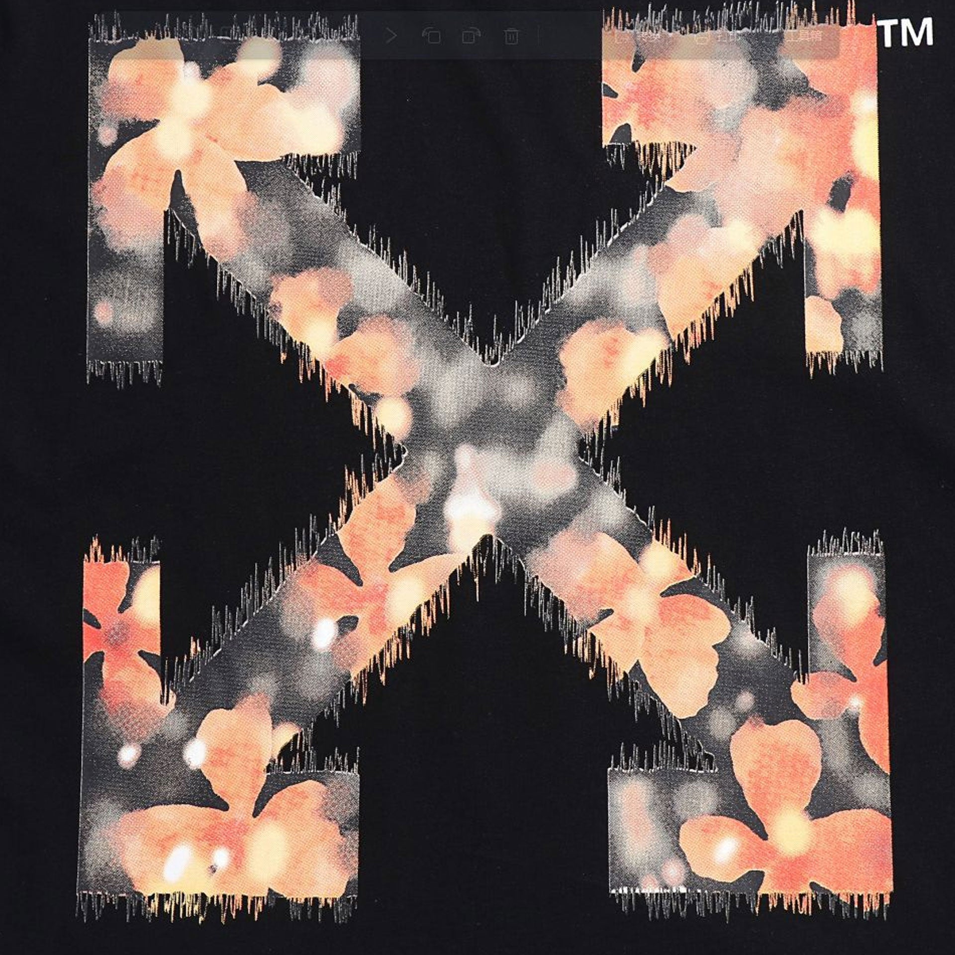 Ow T Shirts Arrow Male and Female Trendy Brand Short Sleeve