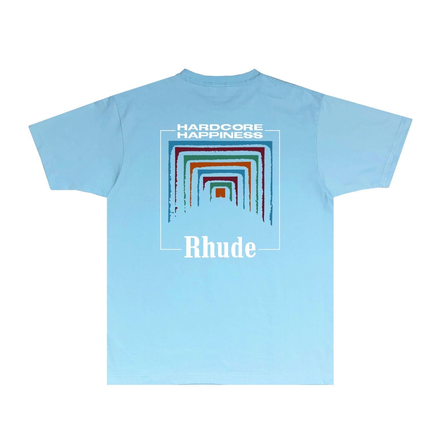 Rhude T Shirts Printed Trendy Pure Cotton