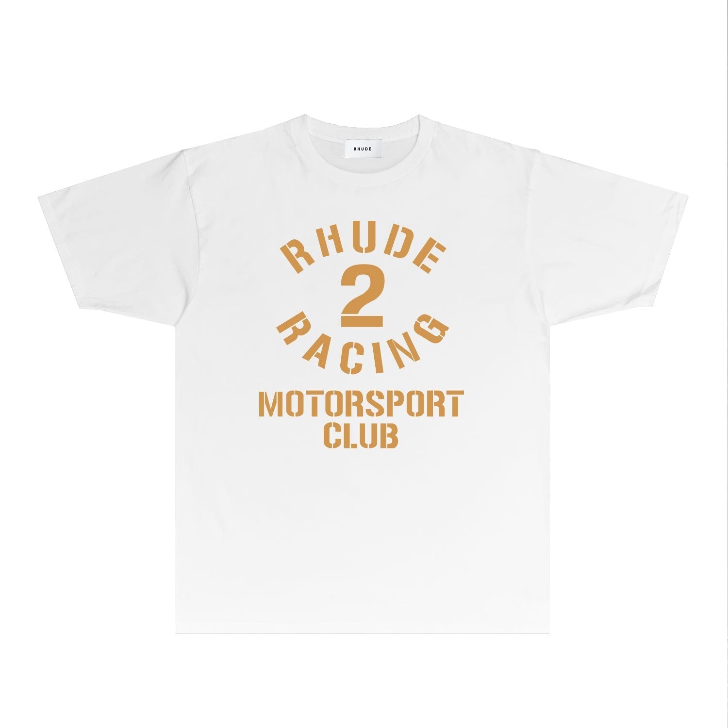 Rhude T Shirts Printed Trendy Pure Cotton