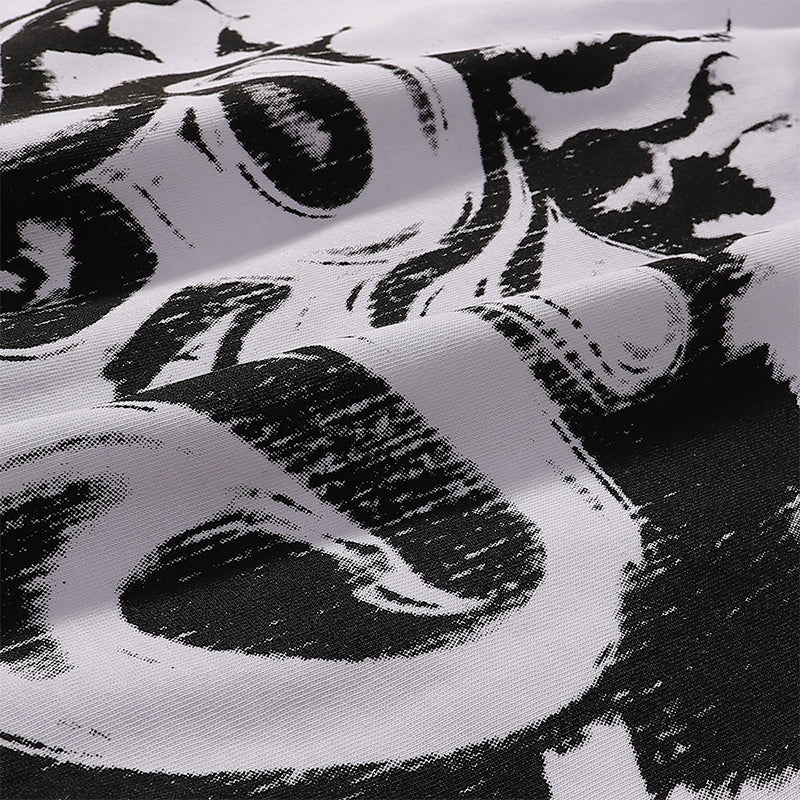 T Shirts Retro abstract print