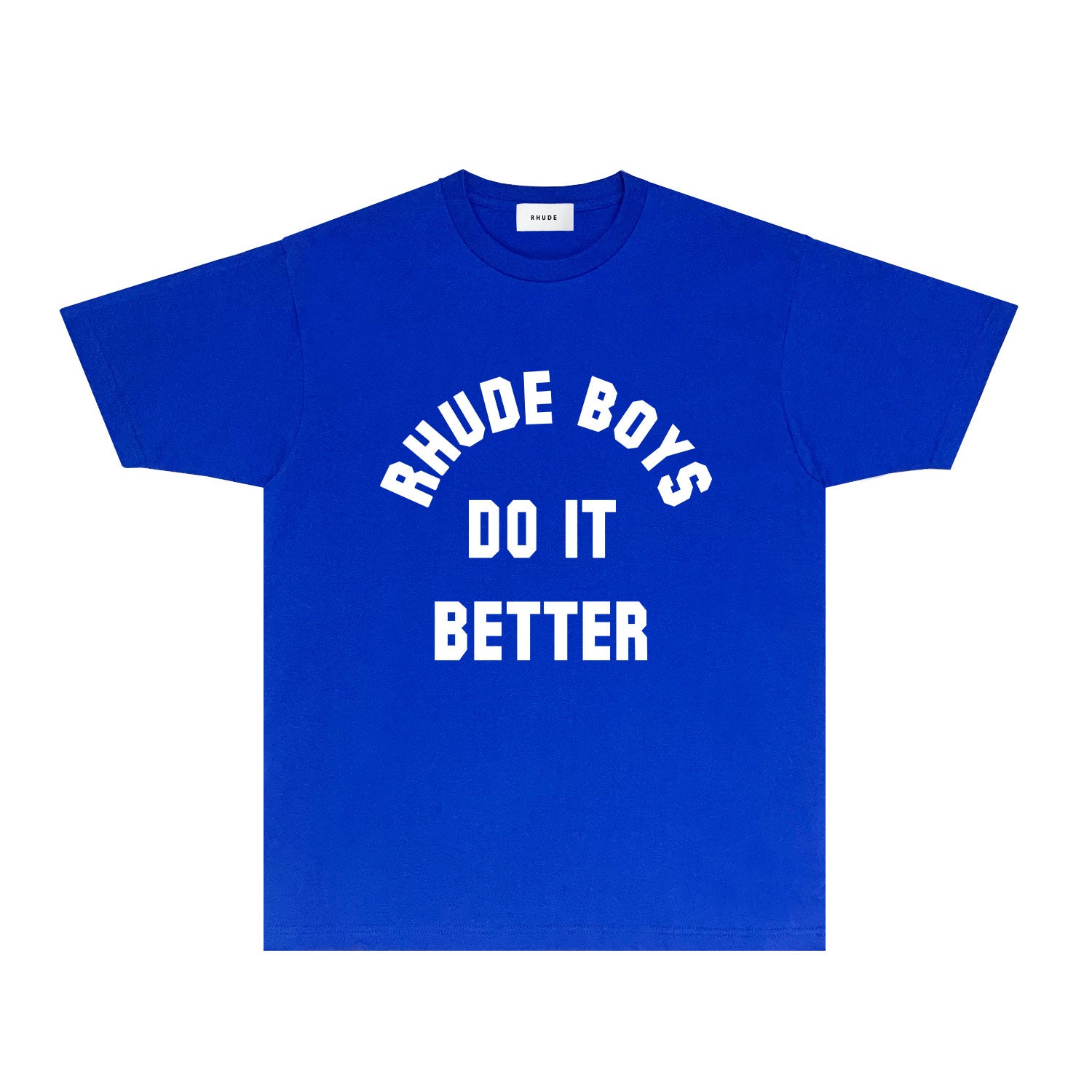 Rhude T Shirts Printed Trendy Pure Cotton