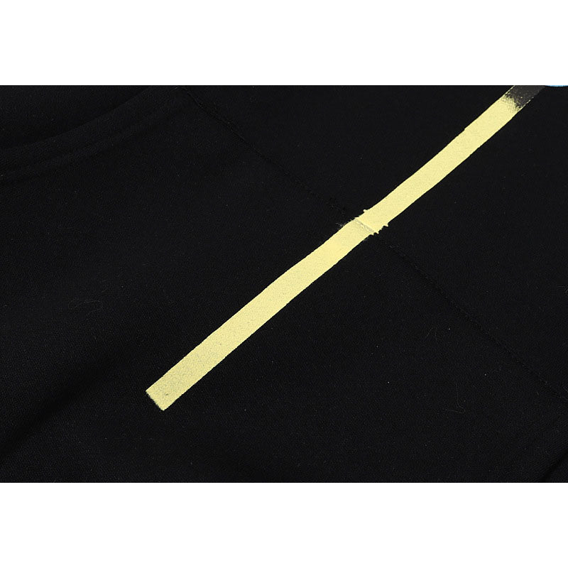 Kanye West Sunday Service Hoodie Autumn And Winter Match Stick Flame Fleece Hoodie Plus Size Loose