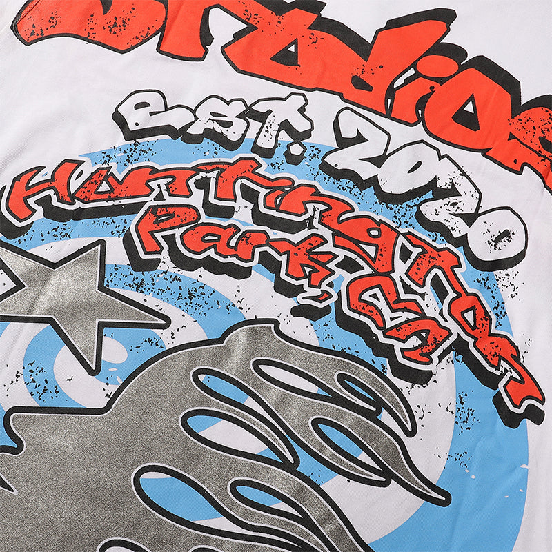 T Shirts Retro abstract print