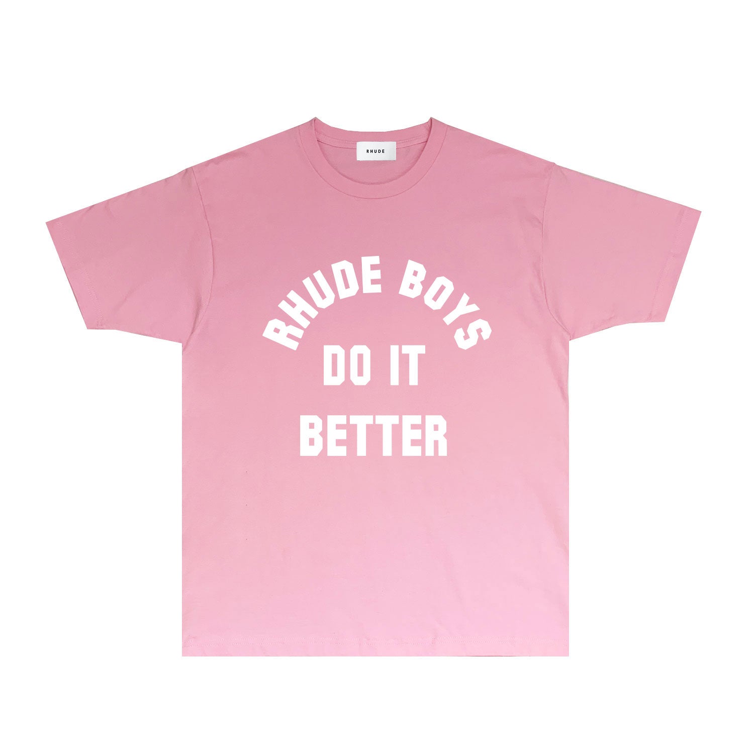 Rhude T Shirts Printed Trendy Pure Cotton