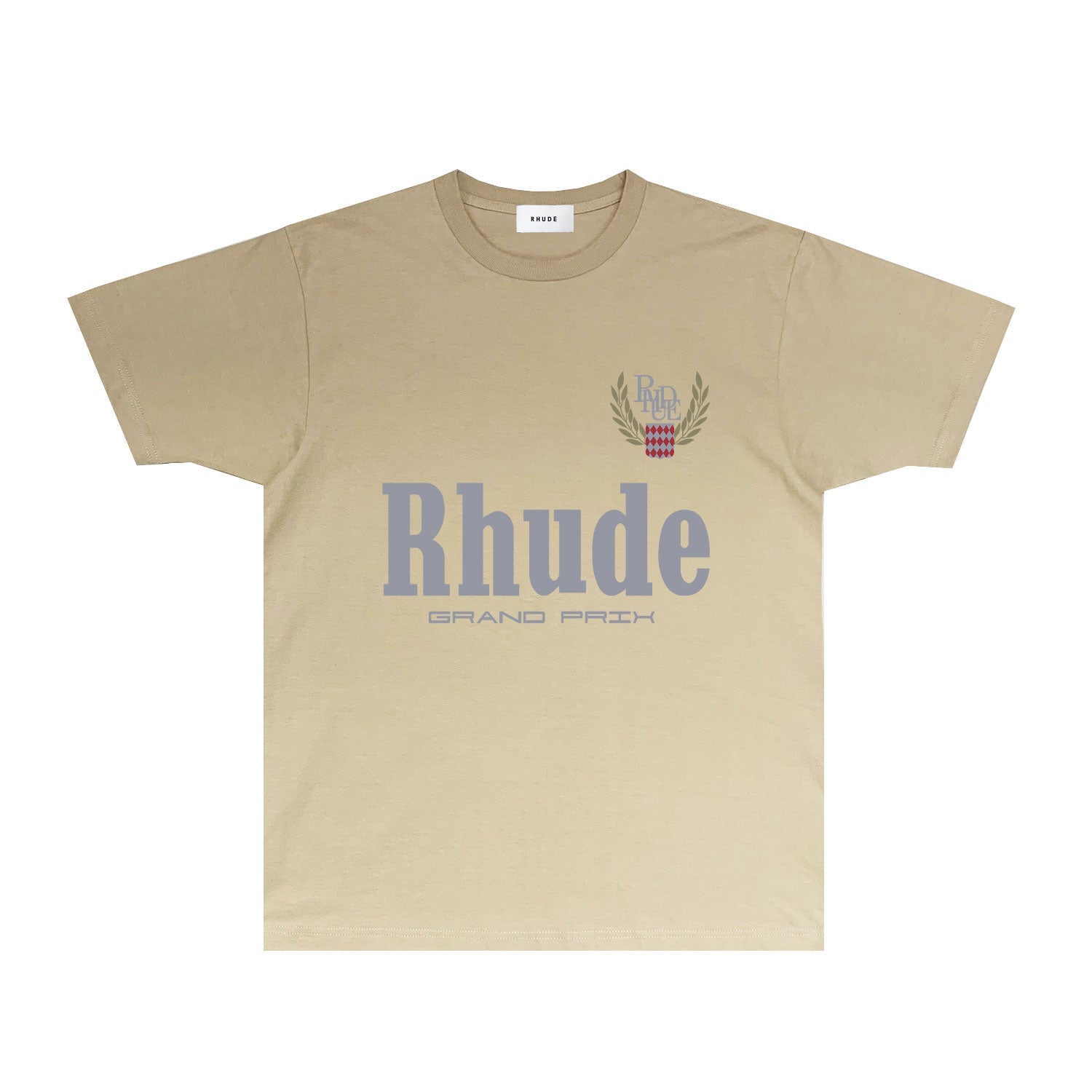 Rhude T Shirts Printed Trendy Pure Cotton