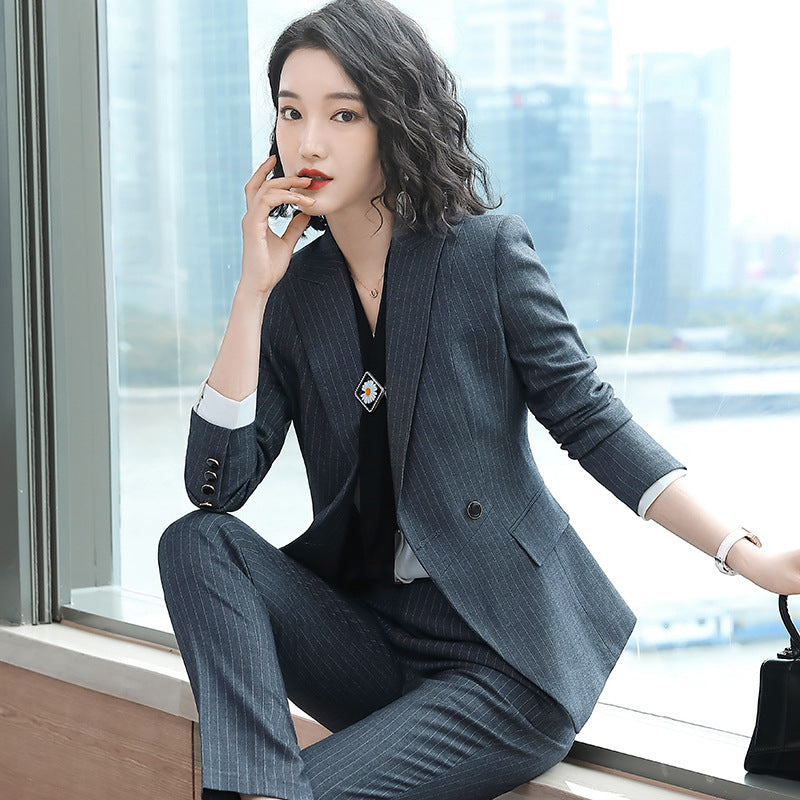 Interview Suit Women Autumn and Winter Women's Suit Jacket Women's Fashion Skirt