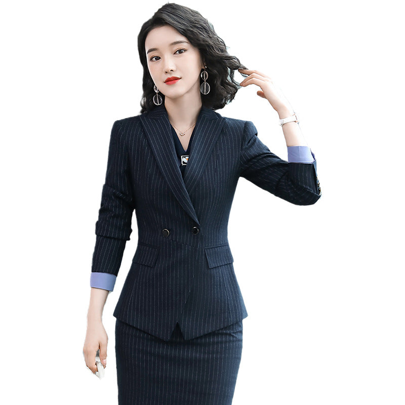 Interview Suit Women Autumn and Winter Women's Suit Jacket Women's Fashion Skirt