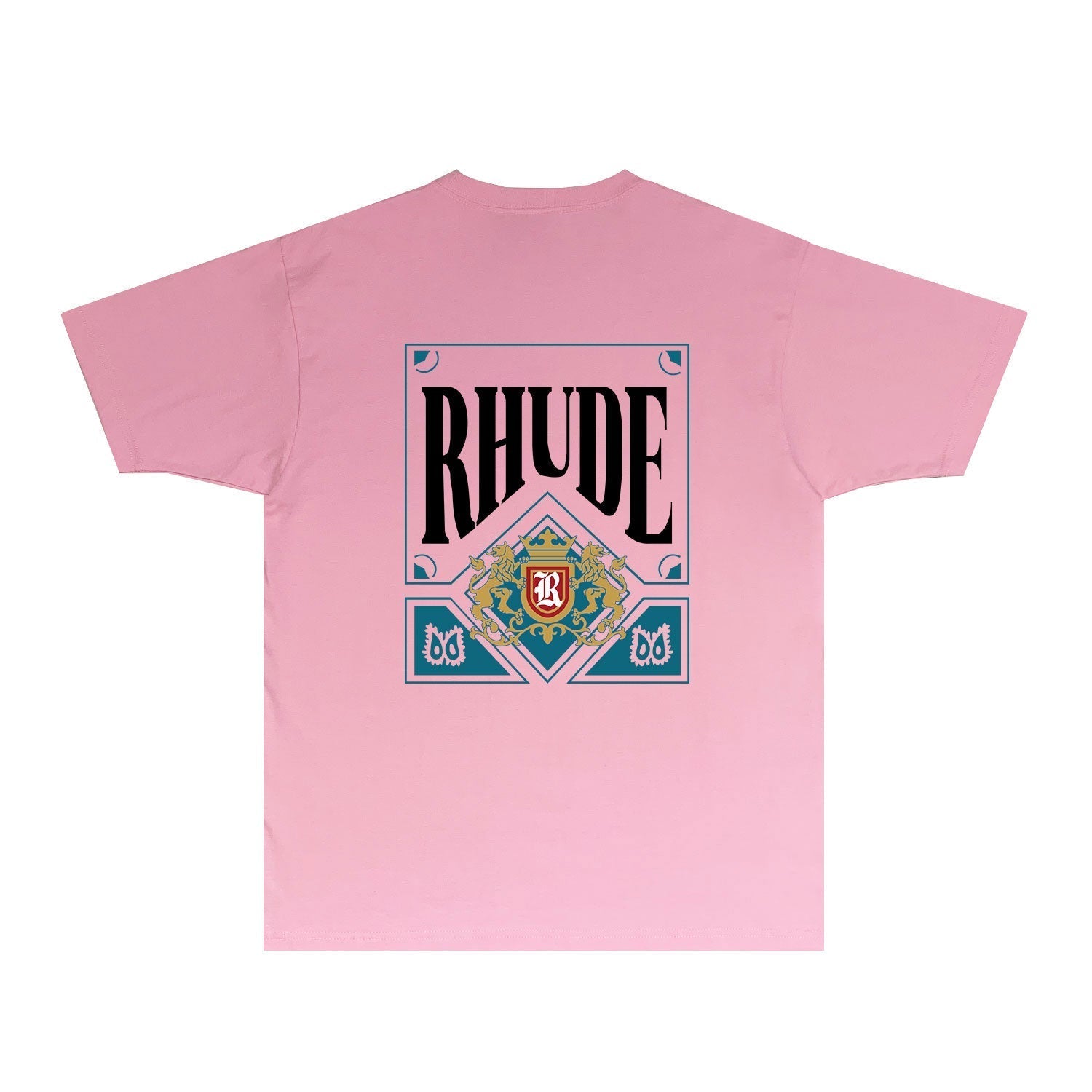 Rhude T Shirts Printed Trendy Pure Cotton