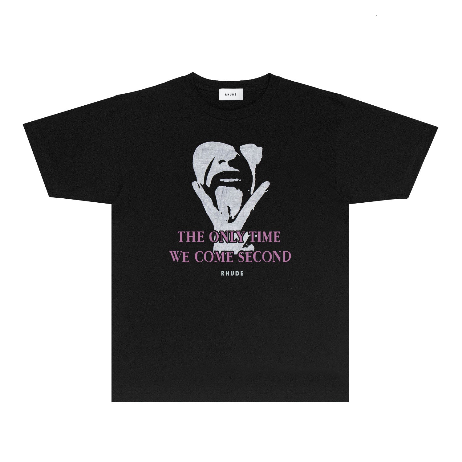 Rhude T Shirts Printed Trendy Pure Cotton