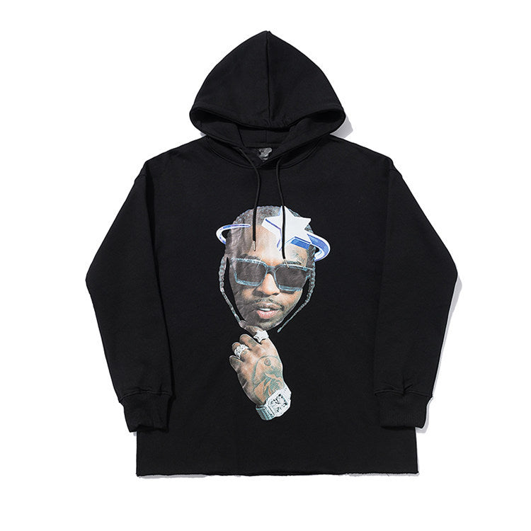Pop Smoke Hoodies Coat Rapper Hip Hop Hoodie Loose