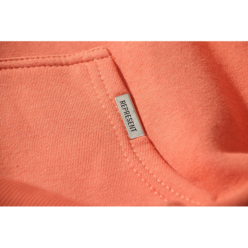 Kanye West Sunday Service Hoodie Oversize Orange Brown Color Matching Hooded Sweater For Men And Women