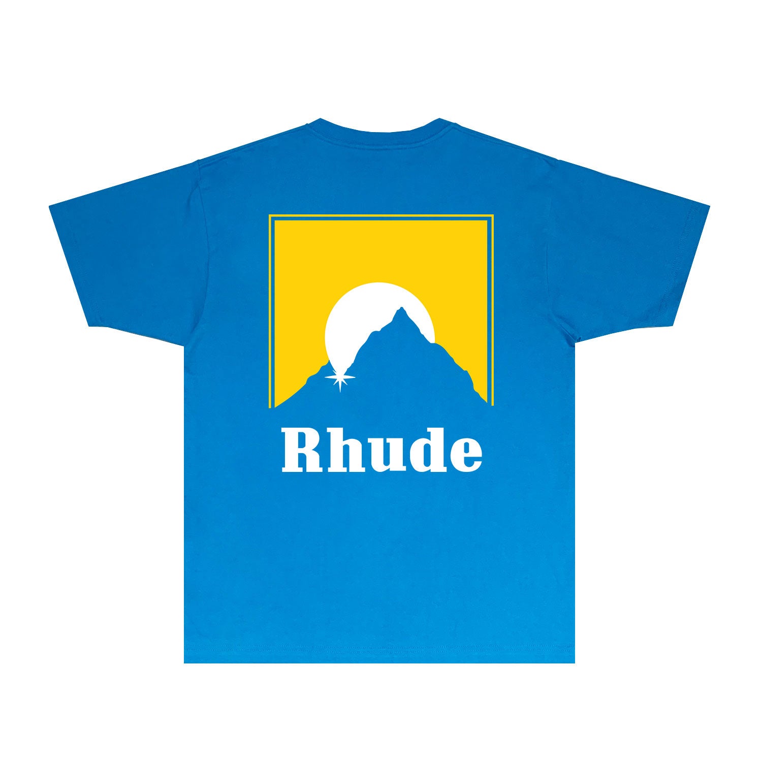 Rhude T Shirts Printed Trendy Pure Cotton