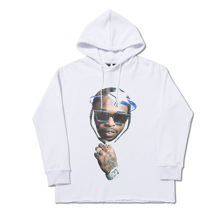 Pop Smoke Hoodies Coat Rapper Hip Hop Hoodie Loose