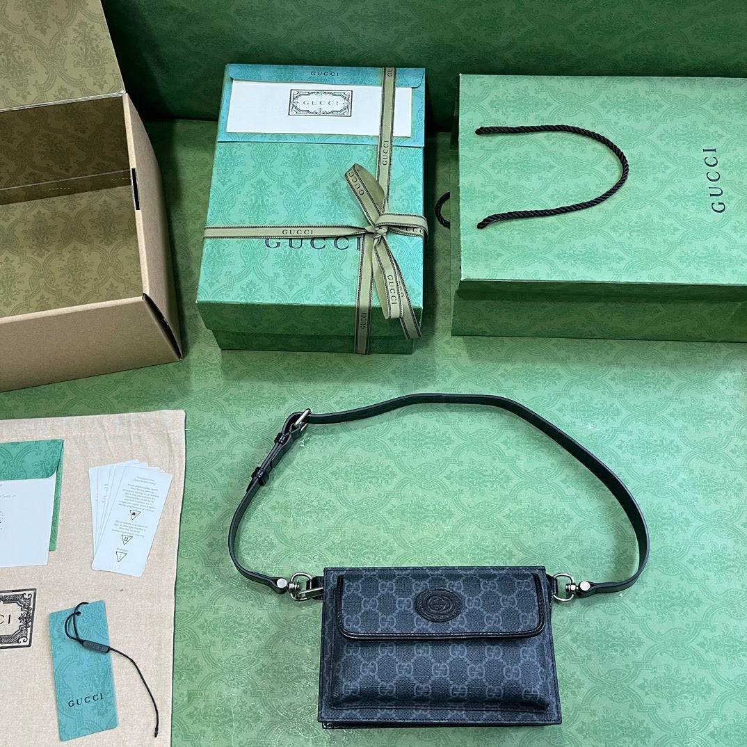 ＧＣＣＩGG BELT BAG BLACK