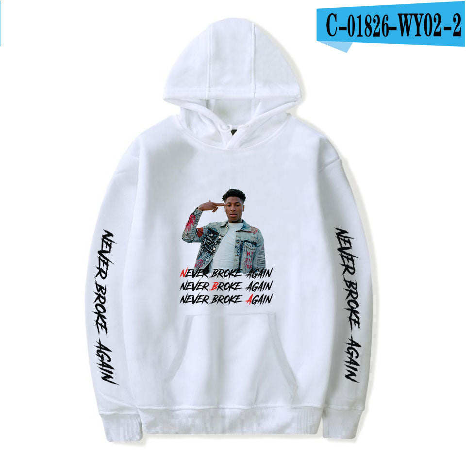 Never Broke Again Hoodie Trendy Men And Women Casual