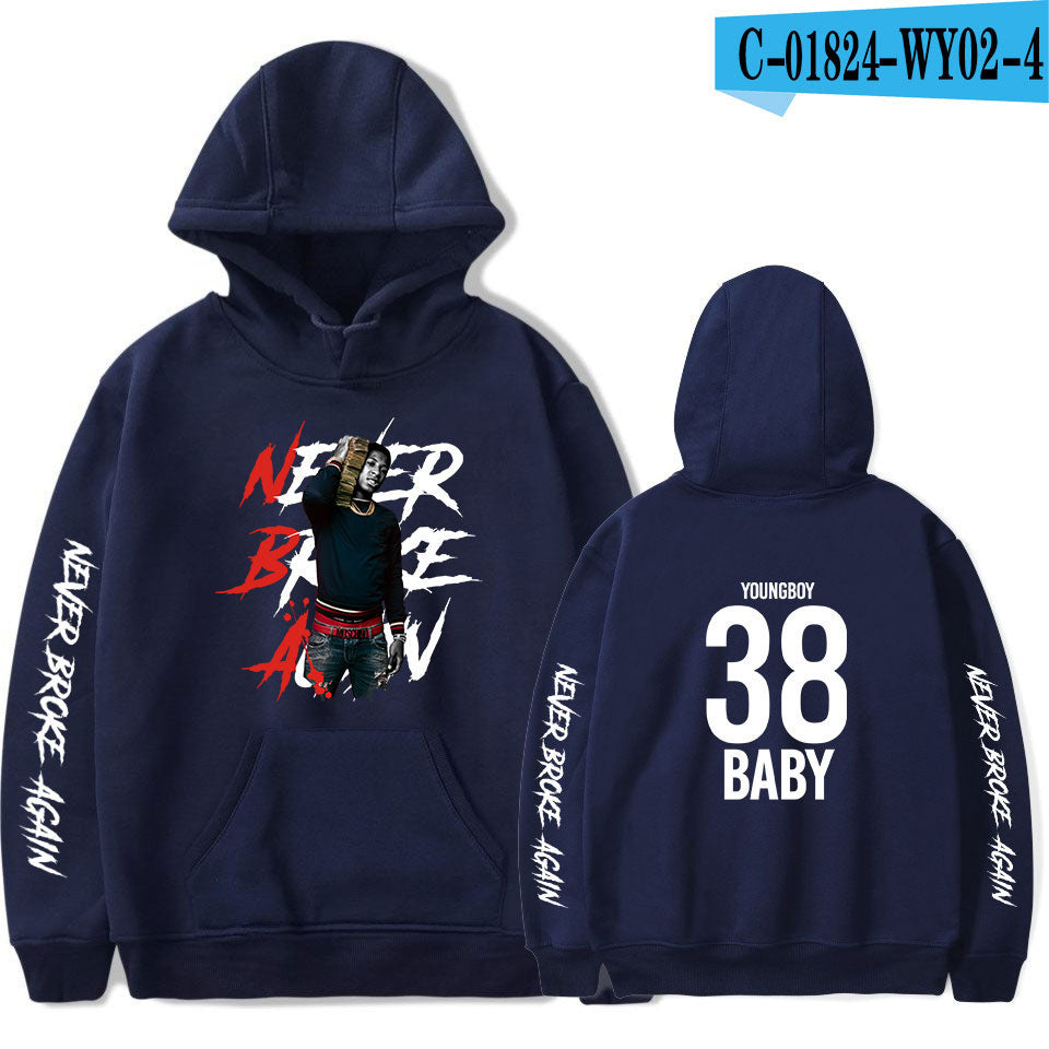 Never Broke Again Hoodie Trendy Men And Women Casual