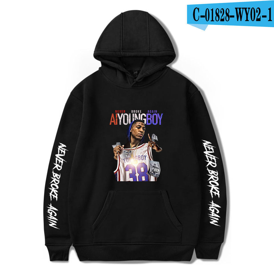 Never Broke Again Hoodie Trendy Men And Women Casual