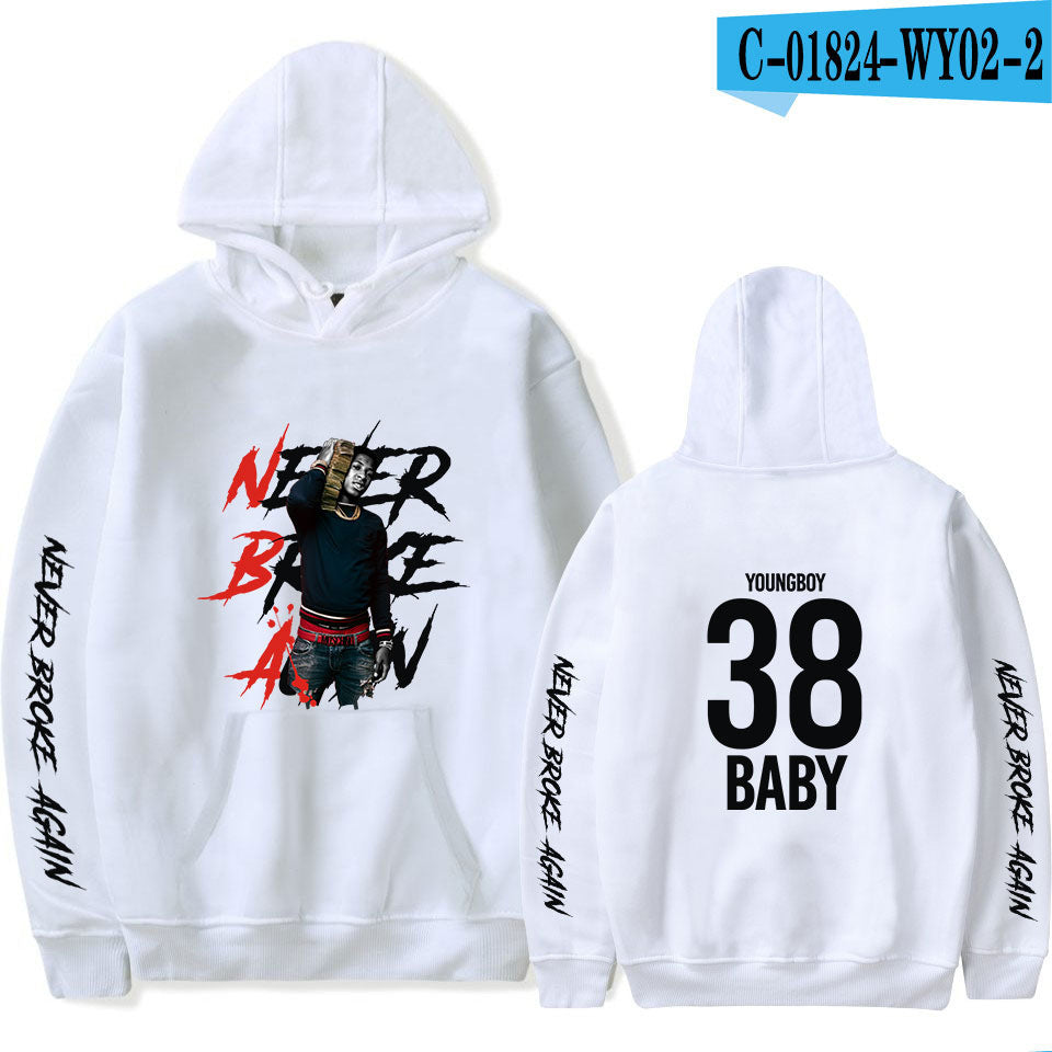 Never Broke Again Hoodie Trendy Men And Women Casual