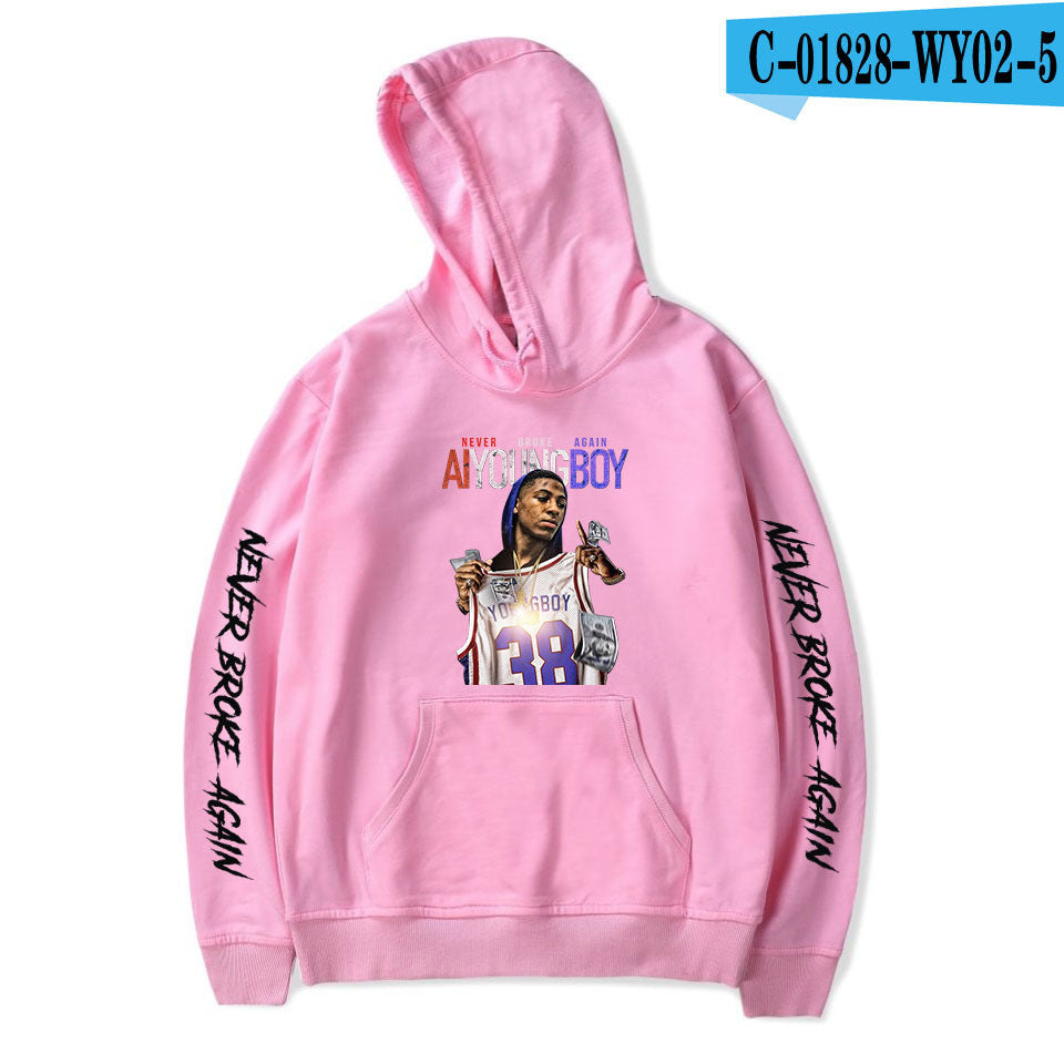 Never Broke Again Hoodie Trendy Men And Women Casual
