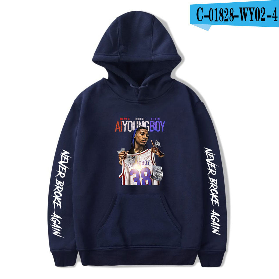 Never Broke Again Hoodie Trendy Men And Women Casual