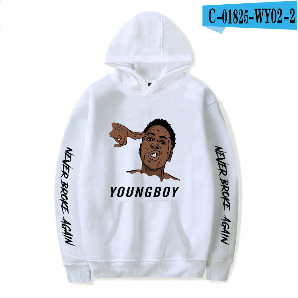 Never Broke Again Hoodie Trendy Men And Women Casual