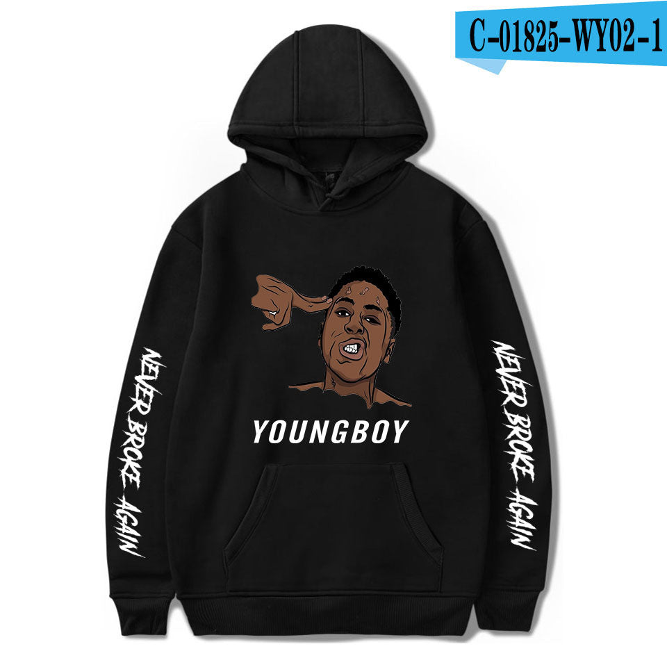 Never Broke Again Hoodie Trendy Men And Women Casual