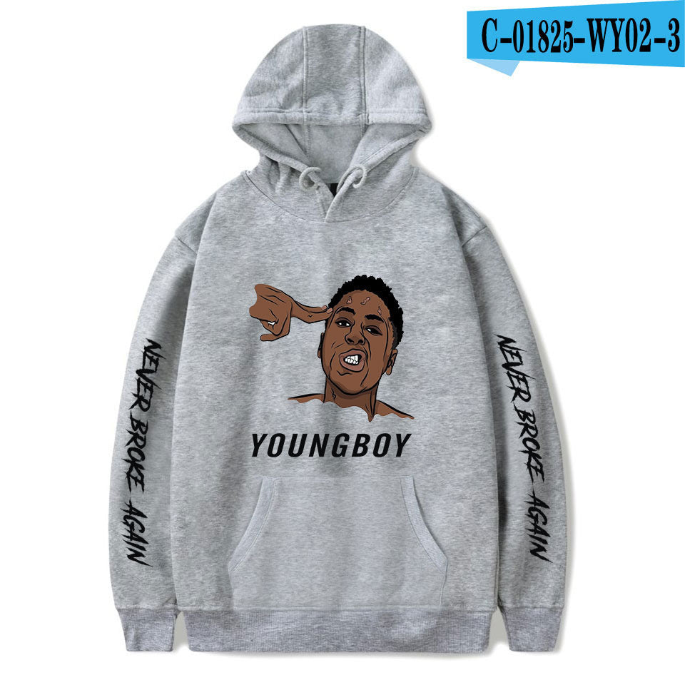 Never Broke Again Hoodie Trendy Men And Women Casual
