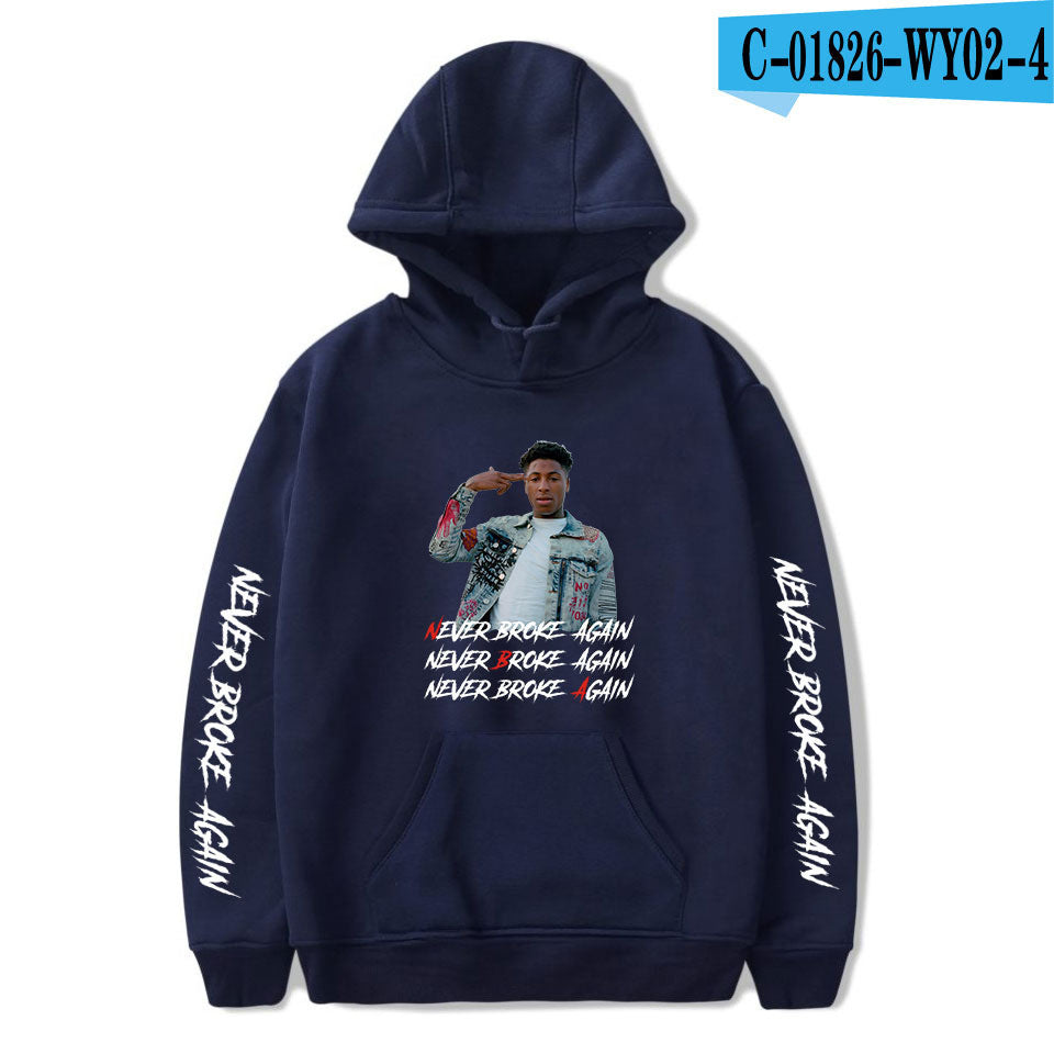Never Broke Again Hoodie Trendy Men And Women Casual