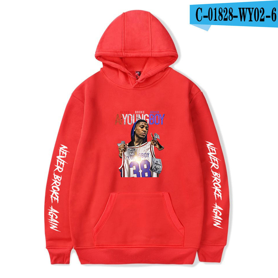 Never Broke Again Hoodie Trendy Men And Women Casual