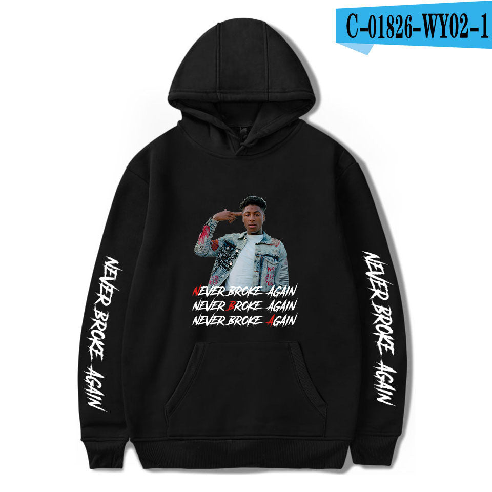 Never Broke Again Hoodie Trendy Men And Women Casual