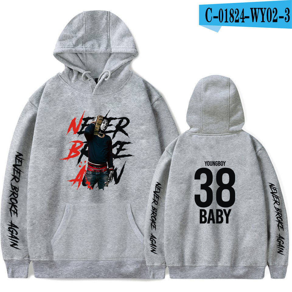Never Broke Again Hoodie Trendy Men And Women Casual