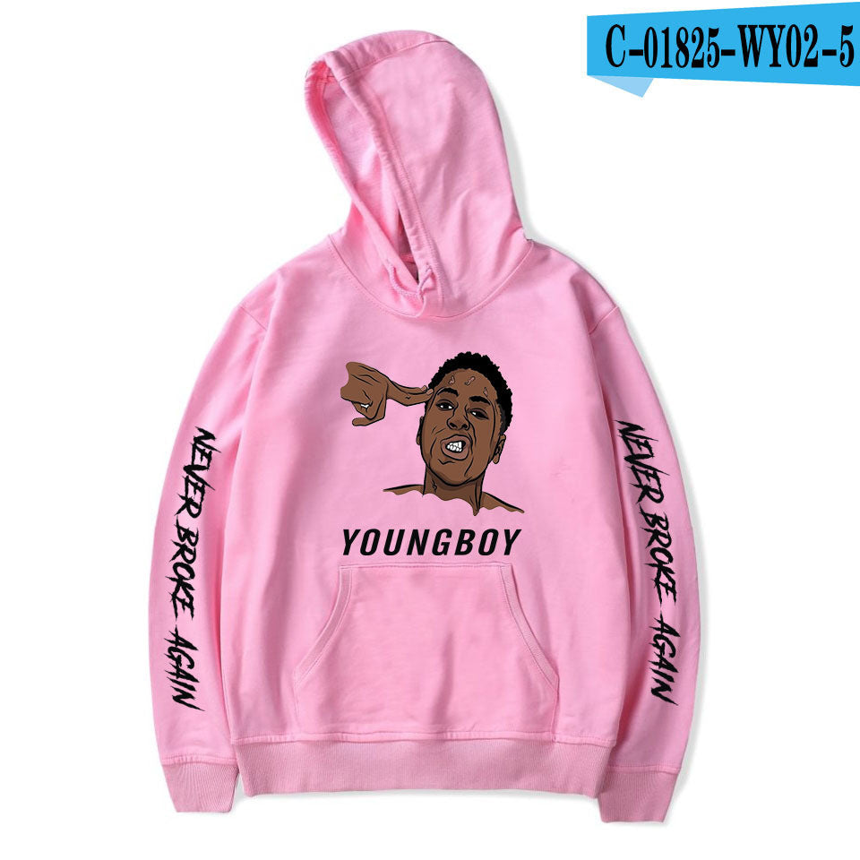 Never Broke Again Hoodie Trendy Men And Women Casual
