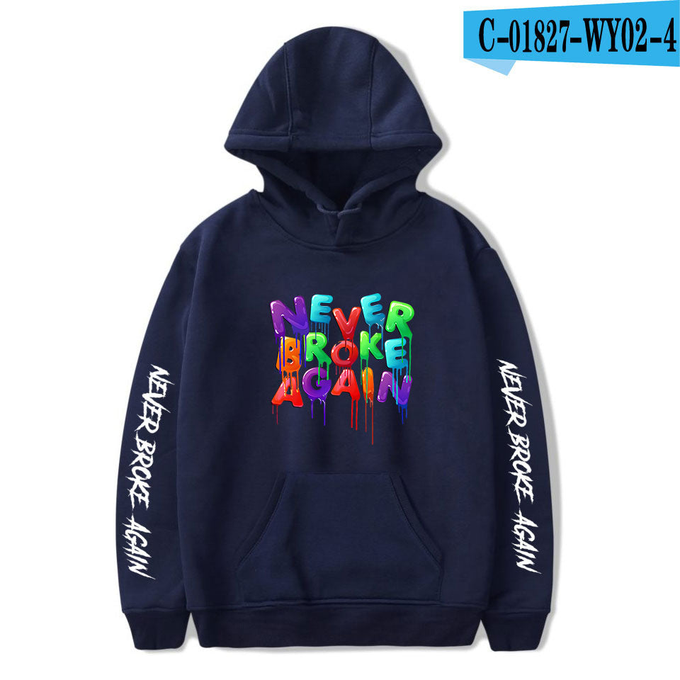 Never Broke Again Hoodie Trendy Men And Women Casual