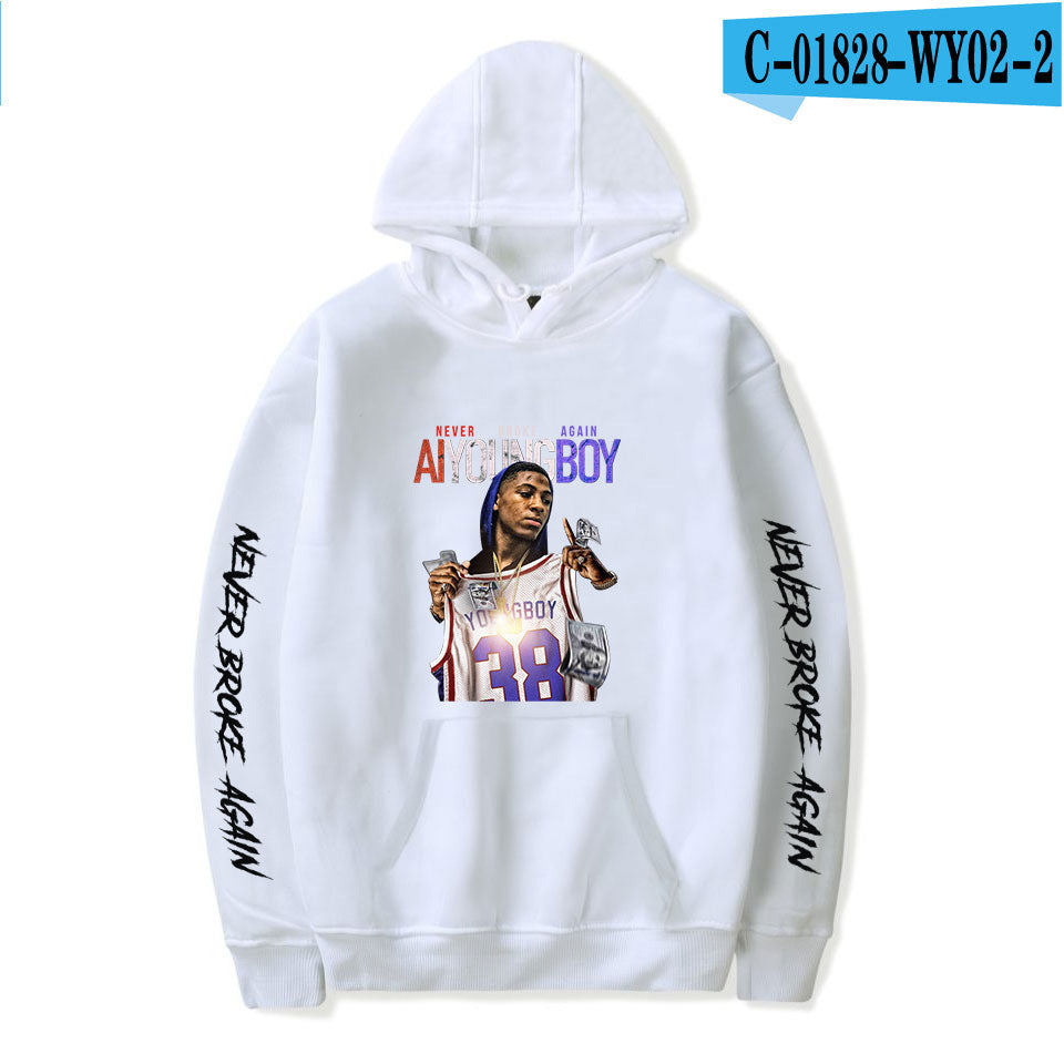 Never Broke Again Hoodie Trendy Men And Women Casual