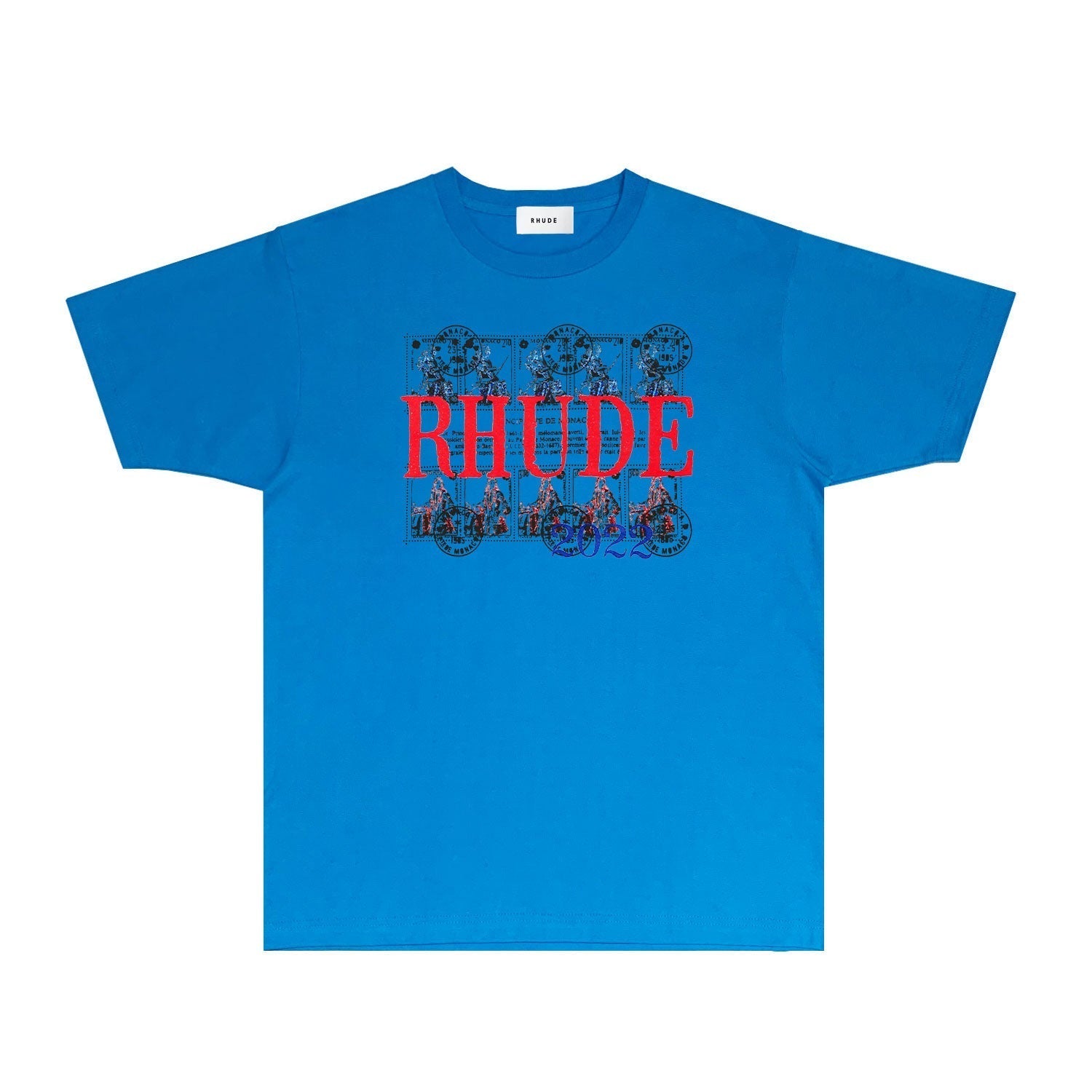 Rhude T Shirts Printed Trendy Pure Cotton