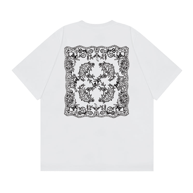 Off White T Shirts Direct Printing Pattern
