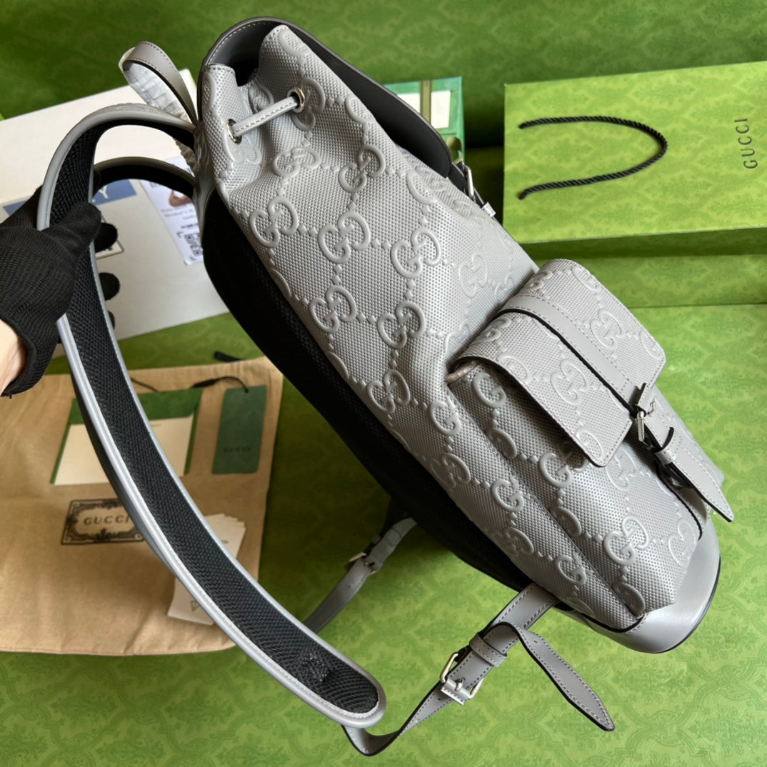 ＧＣＣＩGG EMBOSSED BACKPACK