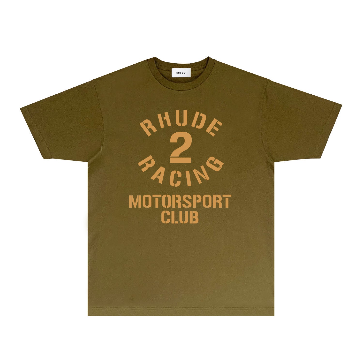Rhude T Shirts Printed Trendy Pure Cotton